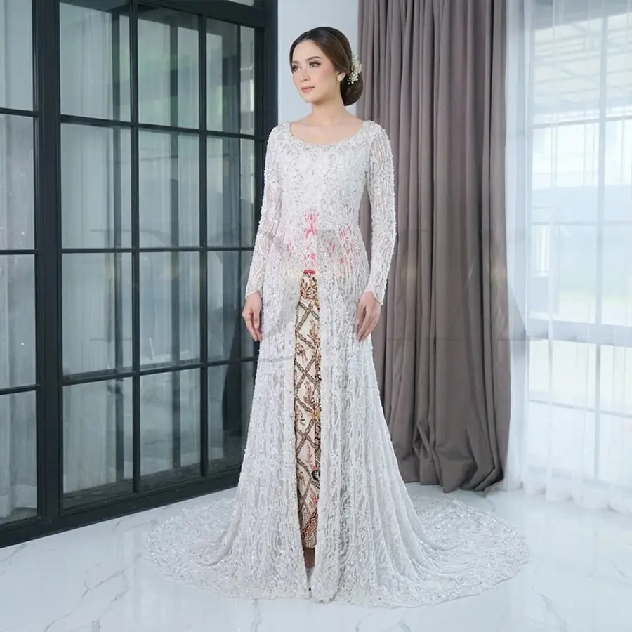 Gambar referensi Kebaya Putih, kode A09