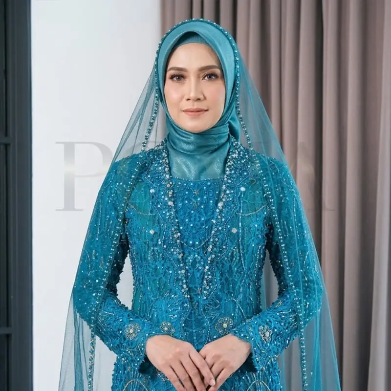 Gambar referensi Kebaya Ibu Emerald, kode IB01