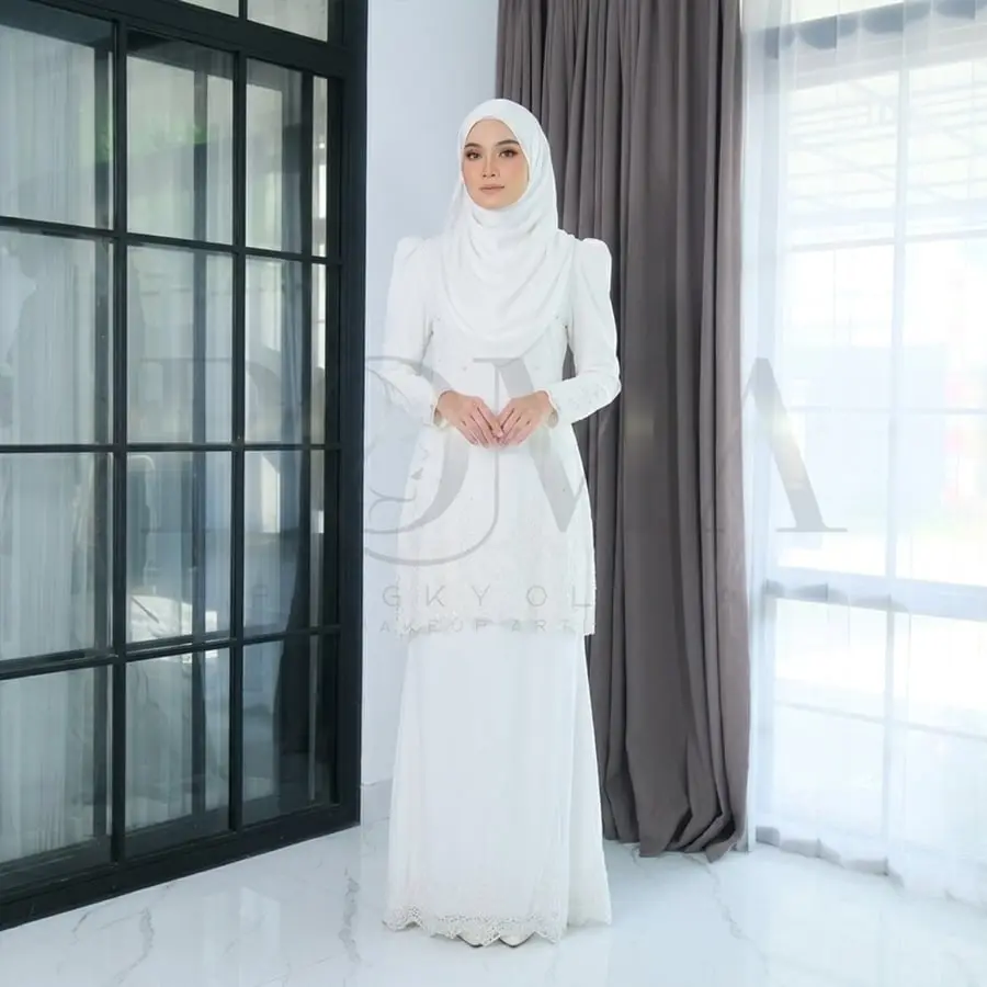 Gambar referensi Baju Kurung Malaysia, kode M34