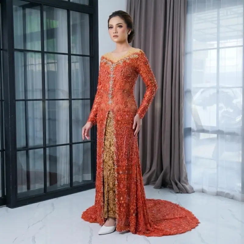 Gambar referensi Kebaya Teracota, kode R46