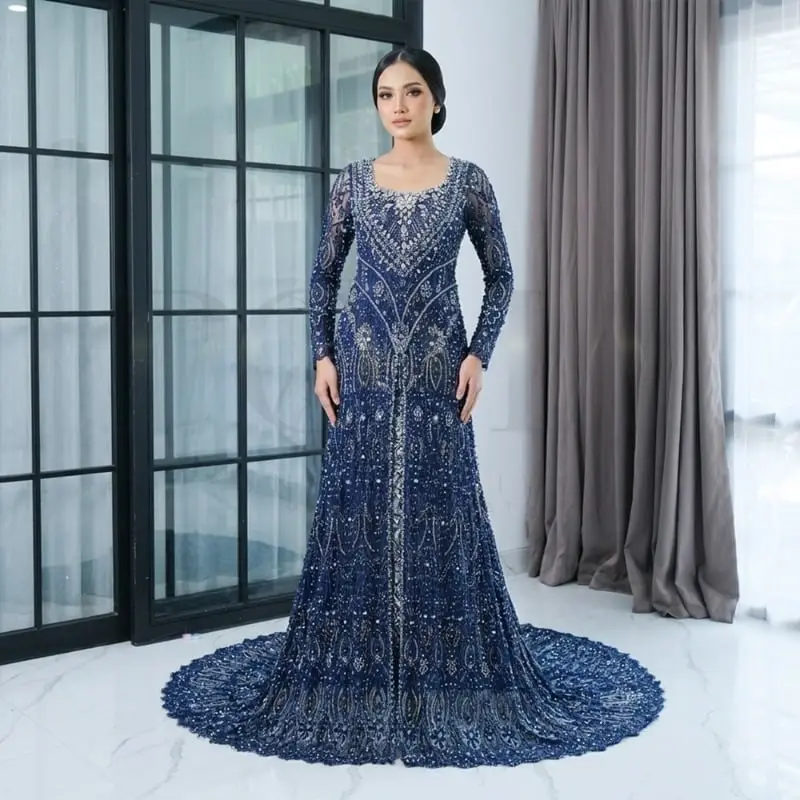 Gambar referensi Kebaya Navy, kode R62