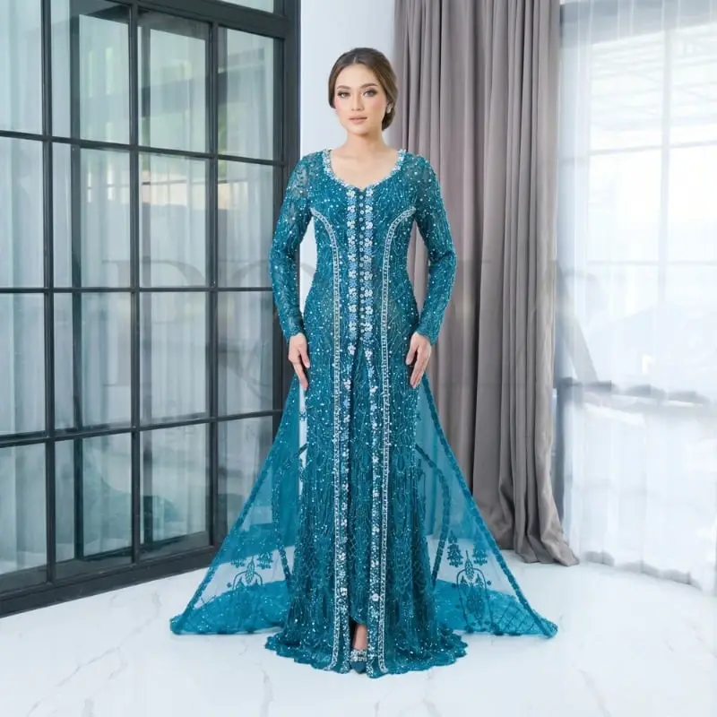 Gambar referensi Kebaya Emerald, kode R72